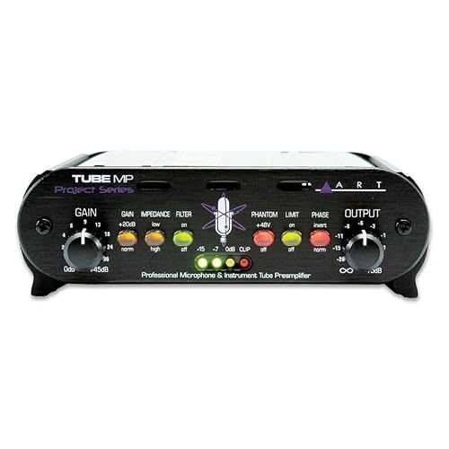ART Tube MP プロジェクト シリーズ マイクプリアンプ ART APPLIED RESEARCH AND TECHNOLOGY ART Tube MP Project Series Microphone Preamp