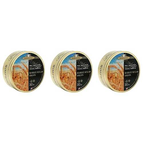 シンプキンズ バーリーシュガー トラベルスイーツ 3個パック Nipits Simpkins Barley Sugar Travel Sweets 3 pack