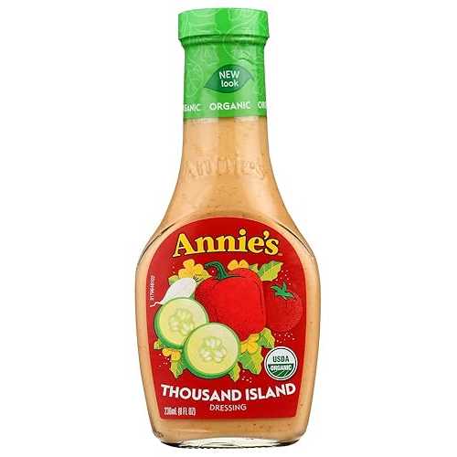 アニーズ ナチュラルズ サウザンド アイランド ドレッシング 8 オンス (24 個パック)24 Annie's grown Annie's Naturals Thousand  Dressing 8 OZ (Pack of 24)24