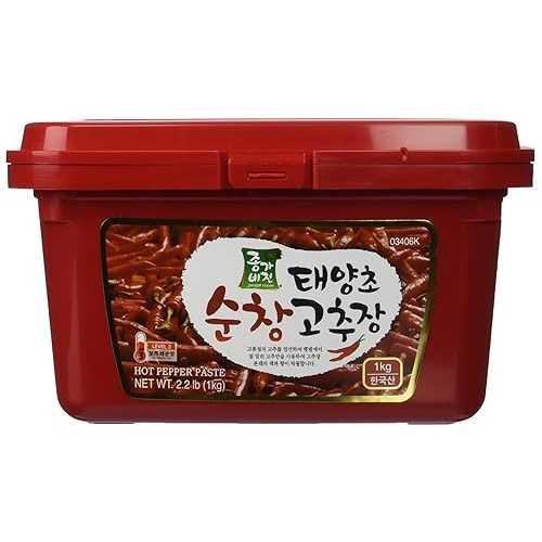 Jonga Vision ホットペッパーペースト、2.2 ポンド Jonga Vision Hot Pepper Paste, 2.2 Pound