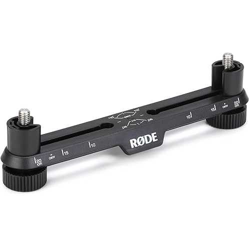 Rode SB20 ステレオ アレイ スペーシング バー マイク マウント Rode SB20 Stereo Array Spacing Bar Microphone Mount