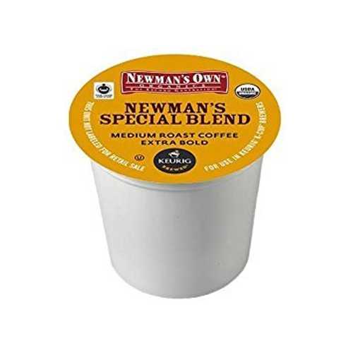 Newman's Own Organics ニューマンズ スペシャル ブレンド ミディアム ロースト コーヒー K カップ、36 ct Keurig Newman's Own Organics Newman's Special Blend Medium Roast Coffee K-Cups, 36 ct