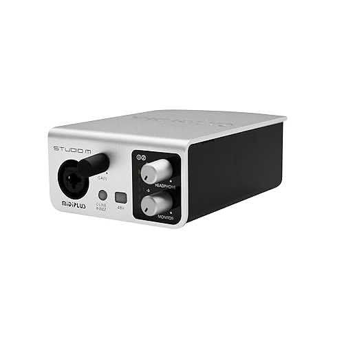 midiplus Studio M USB オーディオ インターフェイス midiplus Studio M USB Audio Interface