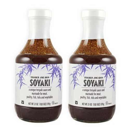 トレーダージョーズ ソーヤキソース、21 オンス (2 個パック) Trader Joe's Trader Joe’s Soyaki Sauce, 21 Oz (Pack of 2)