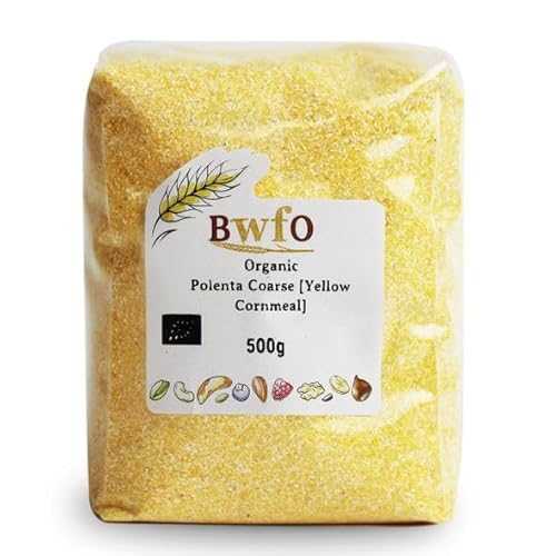 ホールフーズ オーガニック ポレンタ 粗粒 [イエロー コーンミール] (500g) を購入する Buy Whole Foods Organic Polenta Coarse [Yellow Cornmeal] (500g)
