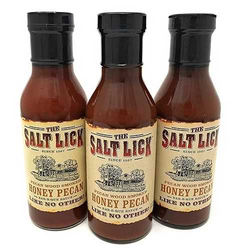 Salt Lick Bbq Sauce; Honey Pecan 8,090円