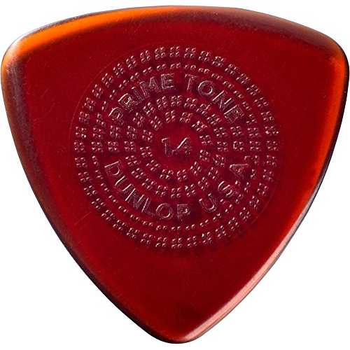 ダンロップ プライムトーン トライアングルシェイプ グリップ付き 12本パック 1.5mm JIM DUNLOP Dunlop Primetone Triangle Shape with Grip 12-Pack 1.5 mm