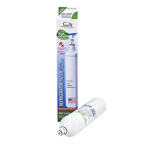 SGF-LA50 Rx Pharmaceutical LG LT600P、5231JA2006A、46-9990、EFF-6003A、EFF-6004A 用 Swift Green Filters 交換用浄水フィルター (1 パック) Swift Pharmaceutical Water Filter(SGF Rx) SGF-LA50 Rx Pharmaceutical Replacement water filter