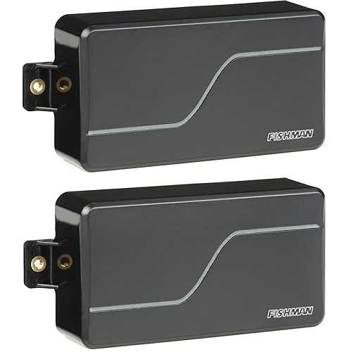 Fishman Fluence Killswitch Engage 6-string Signature 2-piece Pickup Set - Black｜Glomarket