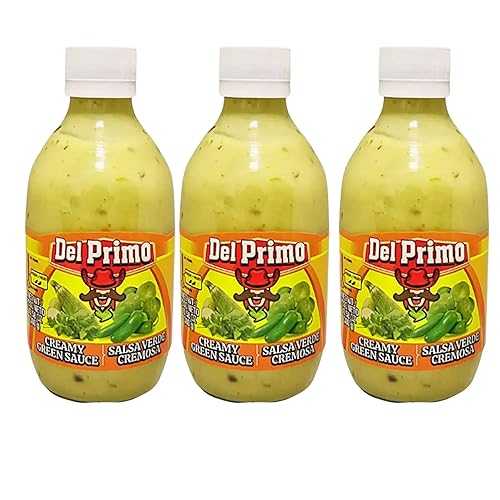 サルサ デル プリモ (300 g 入りボトル) (クリーミー グリーン ソース) Salsa Del Primo (Bottle with 10.5 oz/300 g) (Creamy Green Sauce)