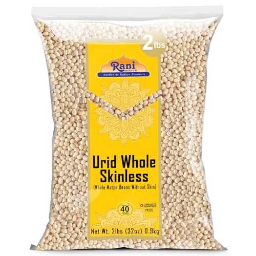 洋書 Rani Brand Authentic Indian Products Rani Urid/Urad Gota White (Matpe Beans Skinless) Indian Lentils 32oz (2lbs) 908g ~ All Natural | Gluten Friendly | Non-GMO | Kosher | Vegan | Indian Origin