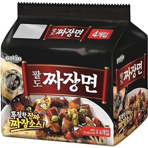?? ??? ???/?? ?? 203?? (16? ?) Paldo Lee Yeonbok Jjajang Myun/Jjamppong Noodle Soup 7.16oz (Pack of 16)