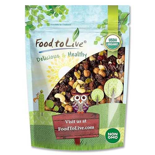 ?? ? ?? - ??? ?? ??, 12??(340.2g) - ???? ??? ? ??? ? ??, Non-GMO, ???, ??, ?? ????, ??, ??? ??? ??, ?? ???? ?? Food to Live - Organic Snack Mix, 12 Ounc