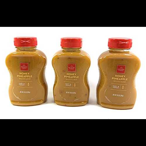 ヒッコリーファームズ ハニー＆パイナップルマスタード (3個パック) Hickory Farms Honey & Pineapple Mustard, (Pack of 3)