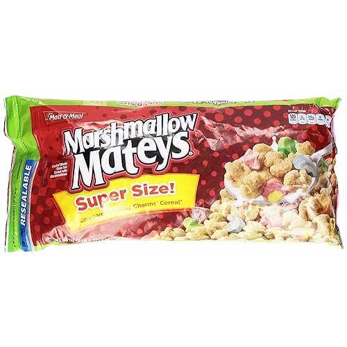 Malt-O-Meal マシュマロ マティス、38 オンス Malt-O-Meal Marshmallow Mateys, 38 oz