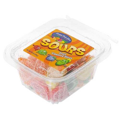 ボストン フルーツ スライス サワー フルーツ フレーバー スライス グミ キャンディ 10 オンス タブ Boston Fruit Slices Boston Fruit Slice Sour Fruit Flavored Slices Gummy Candy 10oz Tub