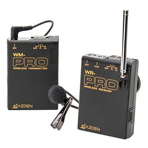 Azden WLX-PRO ラベリア システム Azden WLX-PRO Lavalier System|Glomarket