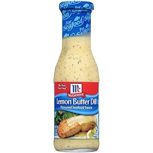 ??? ?? ?? ? ? ??? ??, 238.14g (6?) McCormick Lemon Butter Dill Flavored Seafood Sauce, 8.4 oz (Pack of 6)