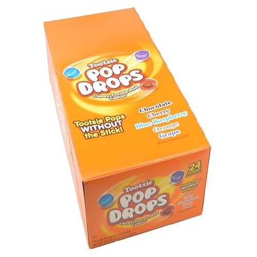 トッツィー ポップ ドロップス 24ct (正味重量 54 オンス) Tootsie Roll Tootsie Pop Drops 24ct (Net Wt. 54 oz)