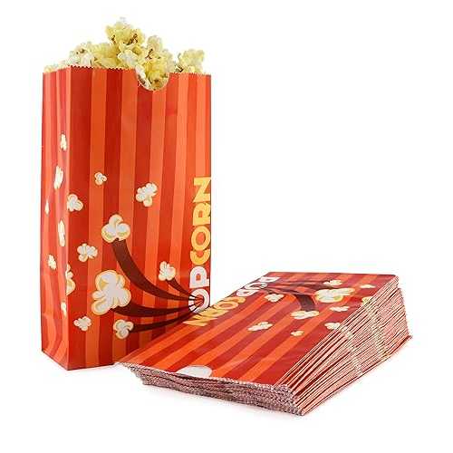 ??? ?? ??? ?? ?? ?? ?, 46 oz, 100??, ???, 3 ??? Snappy Popcorn Flat Bottom Theater Popcorn Bags, 46 oz, 100 Count