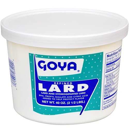 ?? ??? ?? ?? ?? ? ????, ??? ? ???, ??? ?? ??, 1.13kg Goya Manteca Refined Lard for Cooking and Baking, Manteca De Cerdo, Lard Fat for Deep Frying, 2.5 lb.