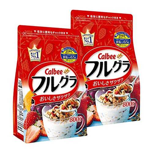 ?? ?? ???? 800g x 2? Calbee Fruit granola 800g x 2 Packs