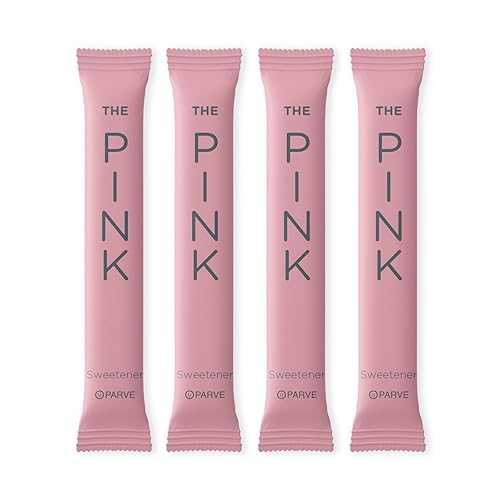 THE PINK - ゼロカロリー カルシウム サッカリン 甘味料 500 個入りスティック パケット - U Parve/Kosher SUGART THE PINK - Zero Calorie Calcium Saccharine Sweetener 500 Individual Serving Stick Packets - U Parve/Kosher