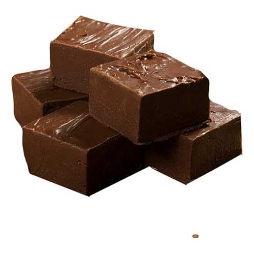 Betsy's Fancy Fudge チョコレートファッジ、4 個包装で 1 ポンド、グルテンフリー、フレッシュグルメキャンディー、ギフトに最適です。 Betsy's Fancy Fudge CHOCOLATE FUDGE, 1 LB in 4 Wrapped Pieces, Gluten Free, Fresh Gourmet Candy, M