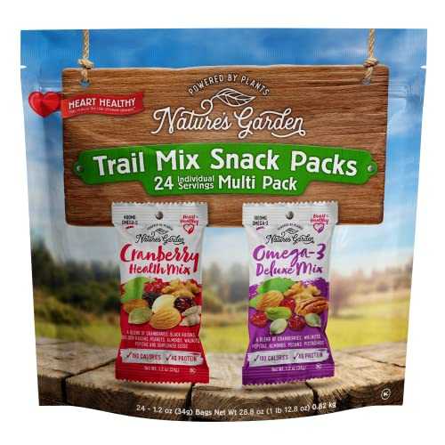 ???? ?? ??? ?? ?? ? - 28.8?? (1?) Nature's Garden Trail Mix Snack Pack - 28.8oz (Pack of 1)