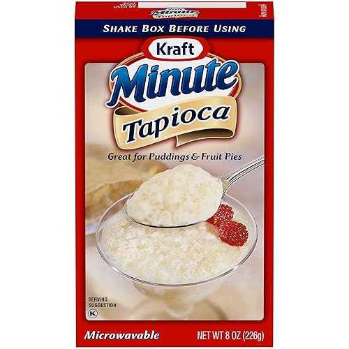 Jell-O Kraft Minute Tapioca, 8-Ounce Boxes (Pack of 6)