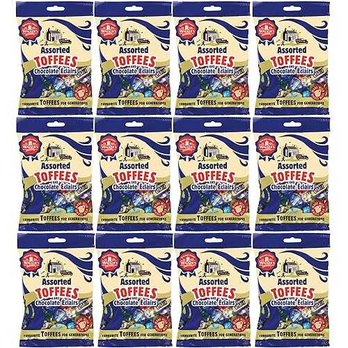 ??? ?? ??? ??/???? - 12 x 150g ??? Walkers' Nonsuch Assorted English Toffees & Chocolate ・・clairs ? British Candy Mix with English Creamy Toffee, Milk & Dark Chocolate Covered, Banana Split & Eclair