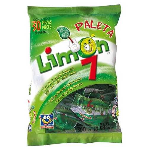 ANAHUAC パレタ リモン (0.07 オンス)、30 個パケット (12 個パック) ANAHUAC Paleta Limon (0.07-Ounce), 30-Count Packets (Pack of 12)