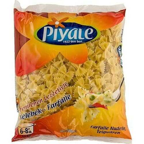 ピヤレ ファルファッレ (ケレベク) 500 gr Unknown Piyale Farfalle (Kelebek) 500 gr