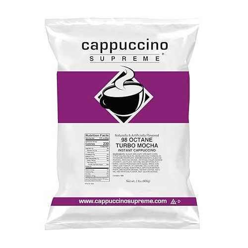 ???? ??? 2 lb ? ?? ?? ???? ???? ?? Cappuccino Supreme 2 lb bag 98 Octane Turbo Mocha Instant Cappuccino Mix