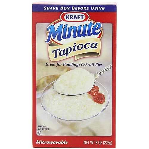 クラフト ミニッツ タピオカ、8オンス箱 (12個パック) Jell-O Kraft Minute Tapioca, 8-Ounce Boxes (Pack of 12)