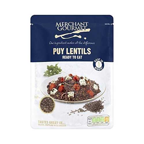 Merchant Gourmet Ready to Eat Puy Lentils 250g - Pack of 2