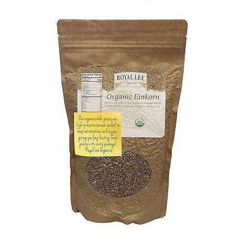 Royal Lee Organics by 標準プロセス オーガニック アインコーン小麦 (2 ポンド) Royal Lee Organics by Standard Process Organic Einkorn Wheat (2 lb)