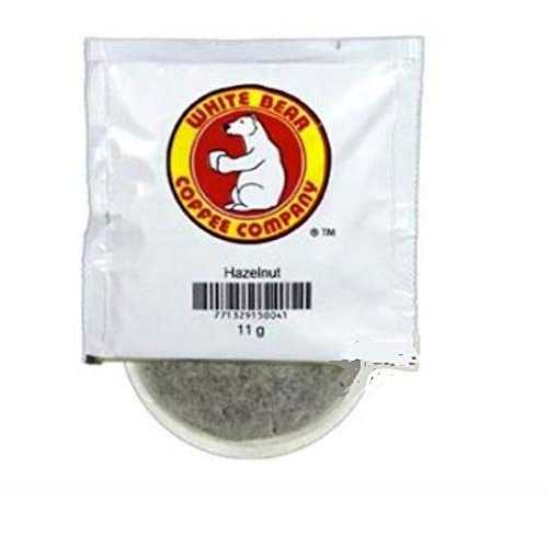 ???? ? ??? ?? ?? ?? 150? / ??? ???? ? ??? White Bear Hazelnut Coffee Pods Hazelnut Flavored White Bear Coffee Pods 150 / Case Earth Friendly