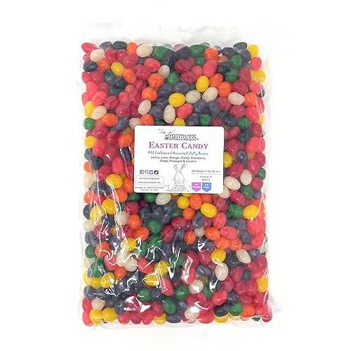 YANKEETRADERS オールドファッションジェリービーンズ、5ポンド詰め合わせ、バルク、イースター、春 YANKEETRADERS OLD FASHIONED JELLY BEANS, 5 Pound Assortment, Bulk, Easter, Spring