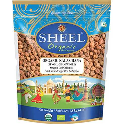 ? ??? ?? ?? / ?? ?? 1.8kg Sheel Organic Bengal Gram/Kala Chana 4 lbs