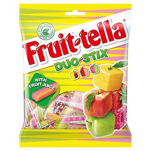 Fruittella Duo Stix - 135g - 6 個パック Fruittella Duo Stix - 135g - Pack of 6