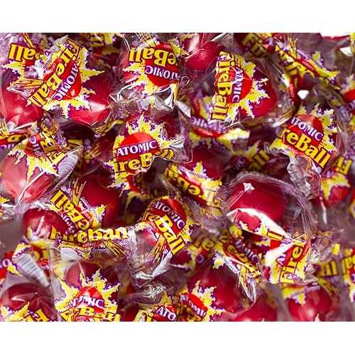 ATOMIC FireBall キャンディー ジョーブレーカー、ホット、3 ポンドバッグ Ferrara ATOMIC FireBall Candy Jawbreakers, Hot, 3 pound bag