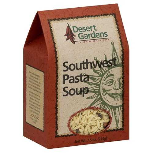 デザート ガーデンズ スープ ミックス サウスウェスタン パスタ、7.5000 オンス (6 個パック) Desert Gardens Soup Mix Southwestern Pasta, 7.5000-ounces (Pack of6)