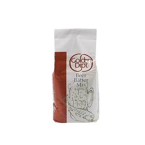 ビール コンプリート バッター 1 ケースあたり 6 個、各 5 ポンド Golden Dipt Beer Complete Batter 6 Per Case 5 Pound Each