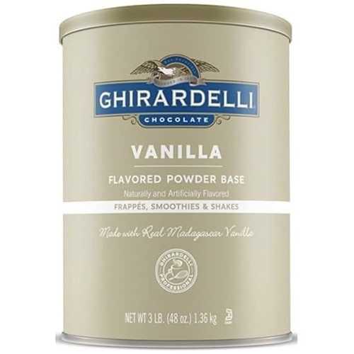 Ghirardelli Premium Vanilla Flavored Powder Base, 3 Pound -- 6 per case. 42,466円