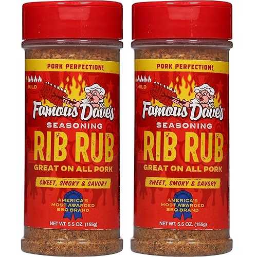 Famous Dave's - 2 pck, Rib Rub Seasoning (11 oz.)