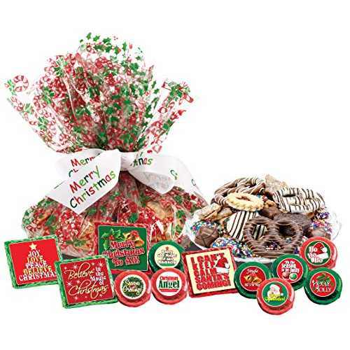 クリスマス「クッキートーク」プラッター - 2ポンド Barbara's Cookie Pies CHRISTMAS \