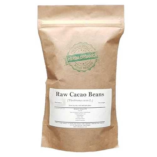 Herba Organica - 生カカオ豆 - テオブロマ カカオ L - ココア (225g) Herba Organica - Raw Cacao Beans - Theobroma cacao L - Cocoa (225g)