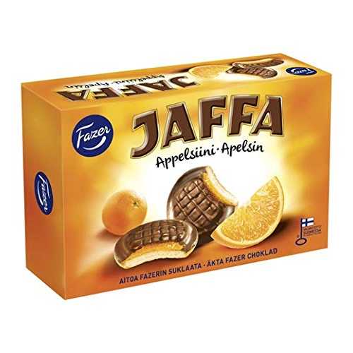 Fazer Jaffa オレンジチョコレート 300g 6箱 Fazer Jaffa Orange Chocolate 6 Boxes of 300g