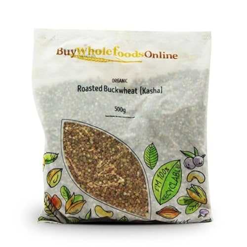 ホールフーズ 有機焙煎そば [カシャ] (500g) を購入する Buy Whole Foods Organic Buckwheat Roasted [Kasha] (500g)｜Glomarket